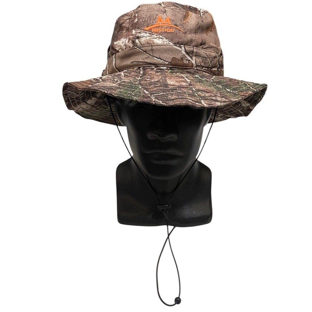 Mission Cooling Bucket Hat Sun Hat Sweat Water Technology Realtree Enduracool